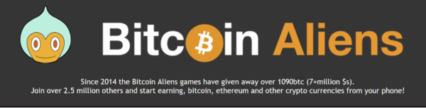 Логотип Bitcoin Aliens