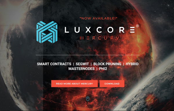 Luxcore thủy ngân